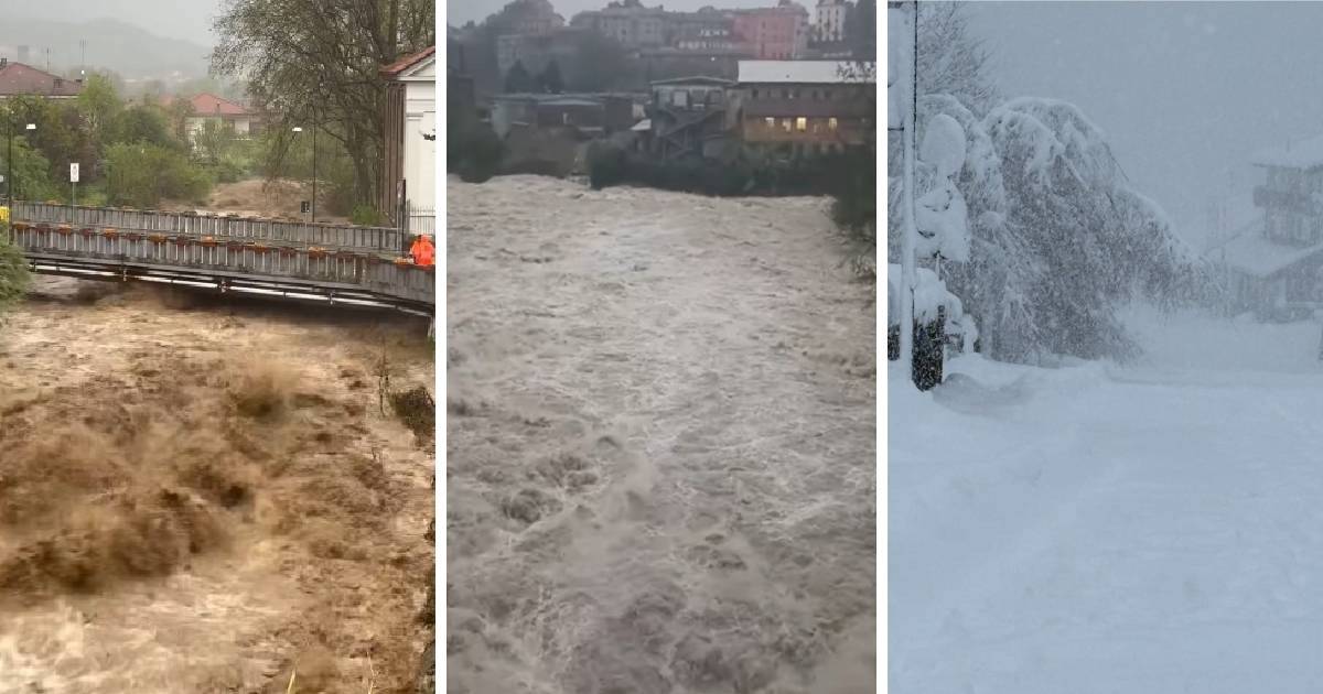 Poplave u Italiji, mećava u Alpama, palo metar snijega: Gradovi odsječeni, &scaron;kole zatvorene