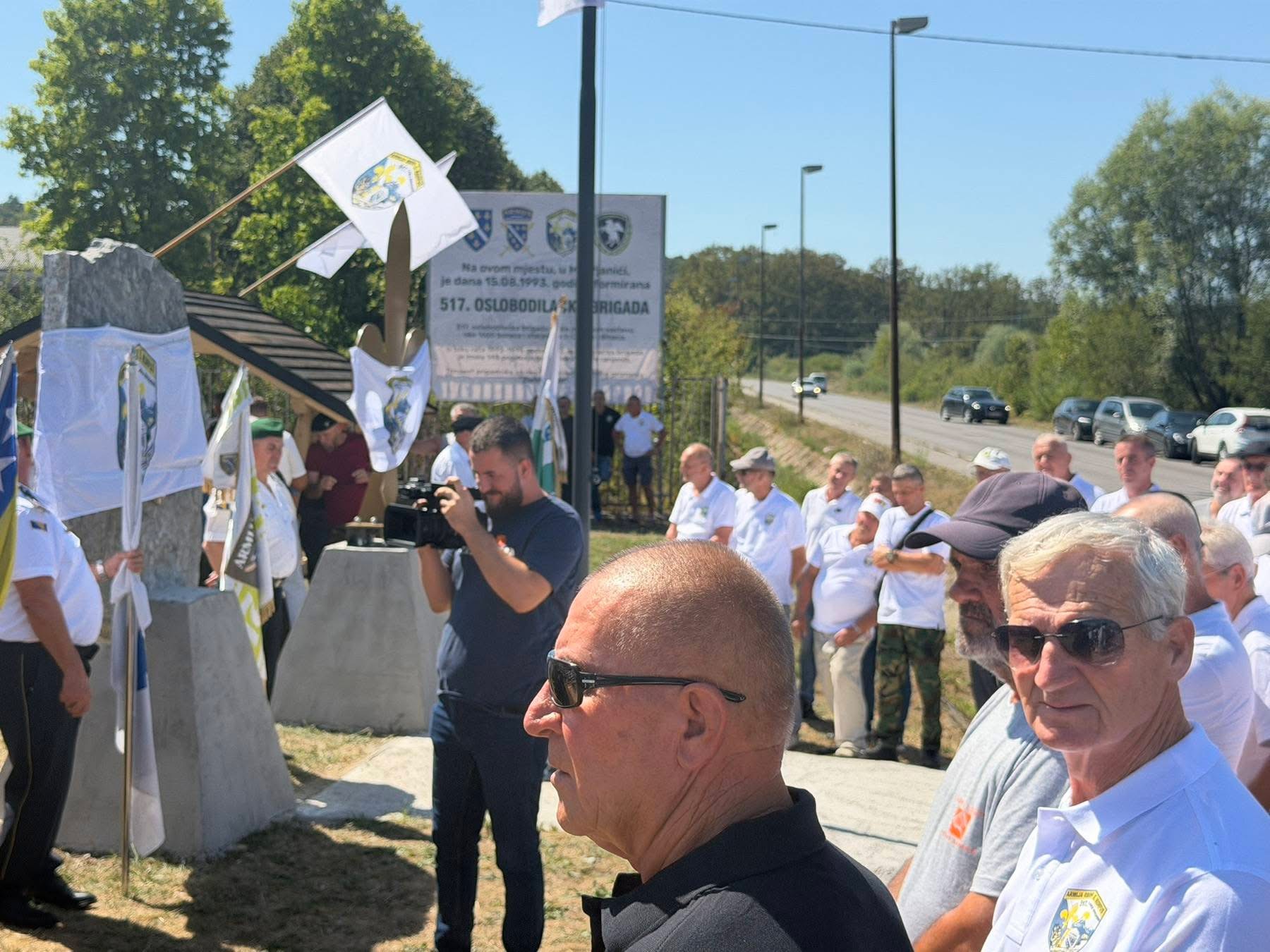 U Pjanićima otvoreno novo spomen-obilježje povodom 33. godi&scaron;njice formiranja 517. oslobodilačke brigade