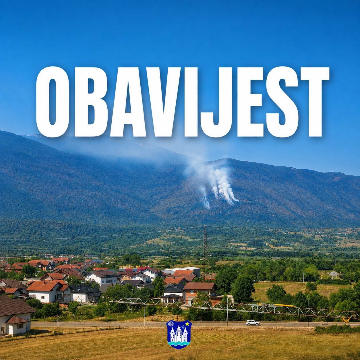 Požar u Baljevcu pod kontrolom, vatrogasci se suočavaju s opasnostima terena i mina