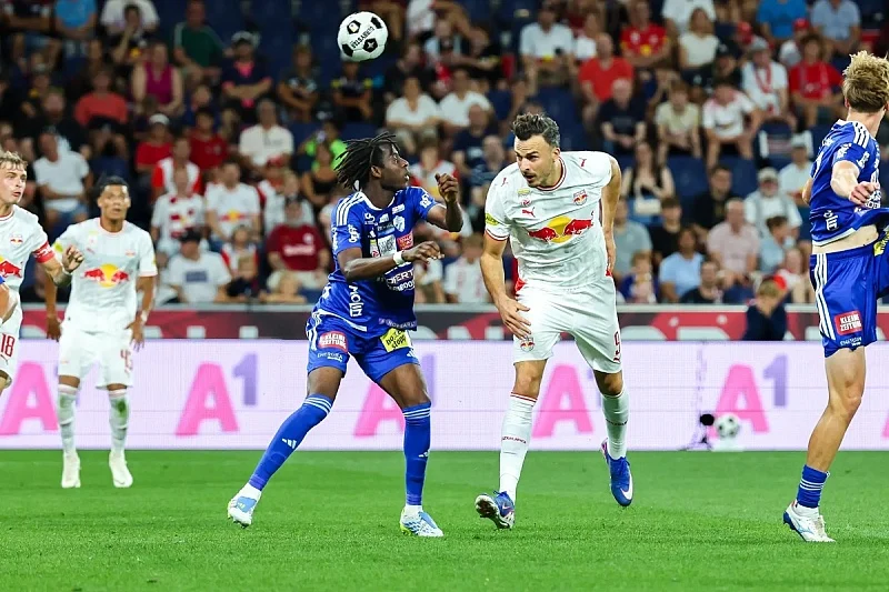 Haris Tabaković postigao odlučujući gol u evropskom debiju za Salzburg protiv Pafosa