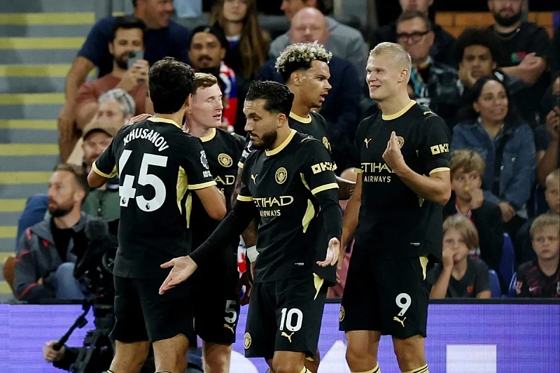 Manchester City slavio protiv Crystal Palacea rezultatom 4:1 uz dva gola Haalanda i Cherkija