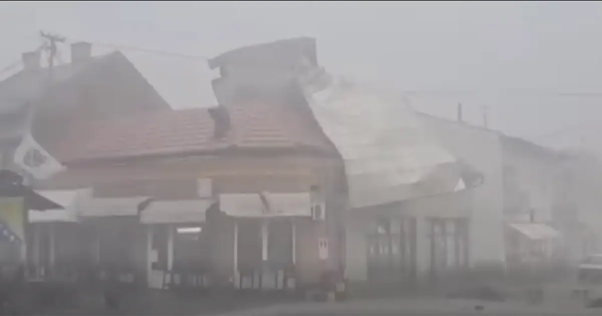 Jaka oluja pogodila Bugojno, uz značajnu materijalnu &scaron;tetu i upozorenje Estofexa
