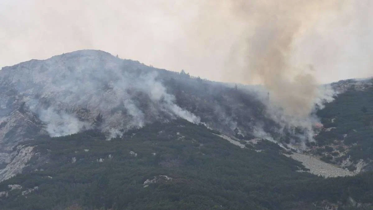 Požar na Čvrsnici se &scaron;iri podzemnim korijenskim žilama, vatrogasci nastavljaju borbu s vatrom na terenu