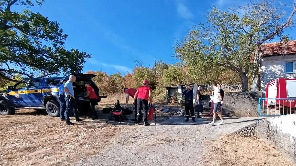 Tijelo mu&scaron;karca inicijala M. C. izvučeno iz čatrnje u Crnči kod &Scaron;irokog Brijega