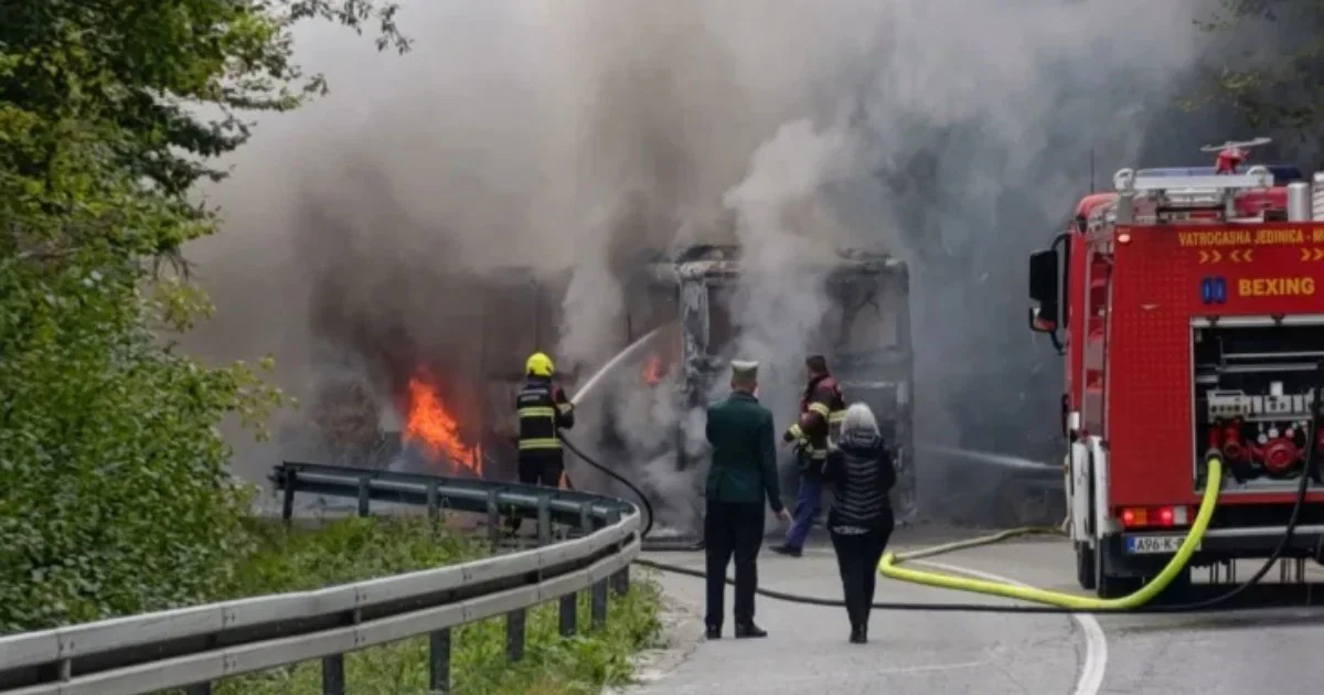 Autobus se zapalio tokom vožnje kroz BiH