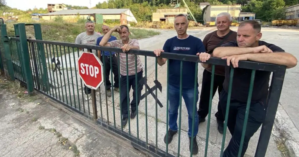Trinaest rudara napustilo jamu Raspotočje nakon osmodnevnog protesta zbog neisplaćenih plaća