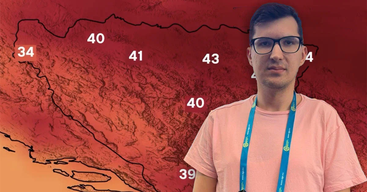 Nedim Sladić najavio mogućnost rekordnih temperatura u Bosni i Hercegovini sljedećeg petka