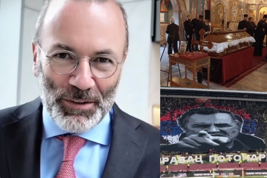 Manfred Weber osudio glorifikaciju Ratka Mladića, ali nije komentarisao status SNS-a u EPP-u