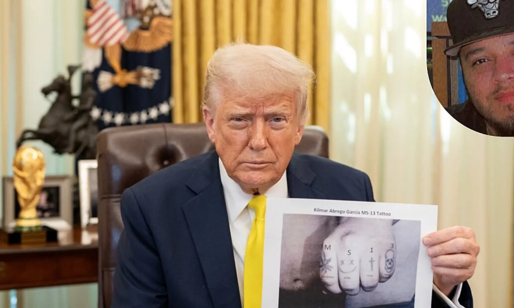 Trump objavio fotografiju šake za koju tvrdi da pripada deportovanom Garciji: "Divna i nevina osoba"