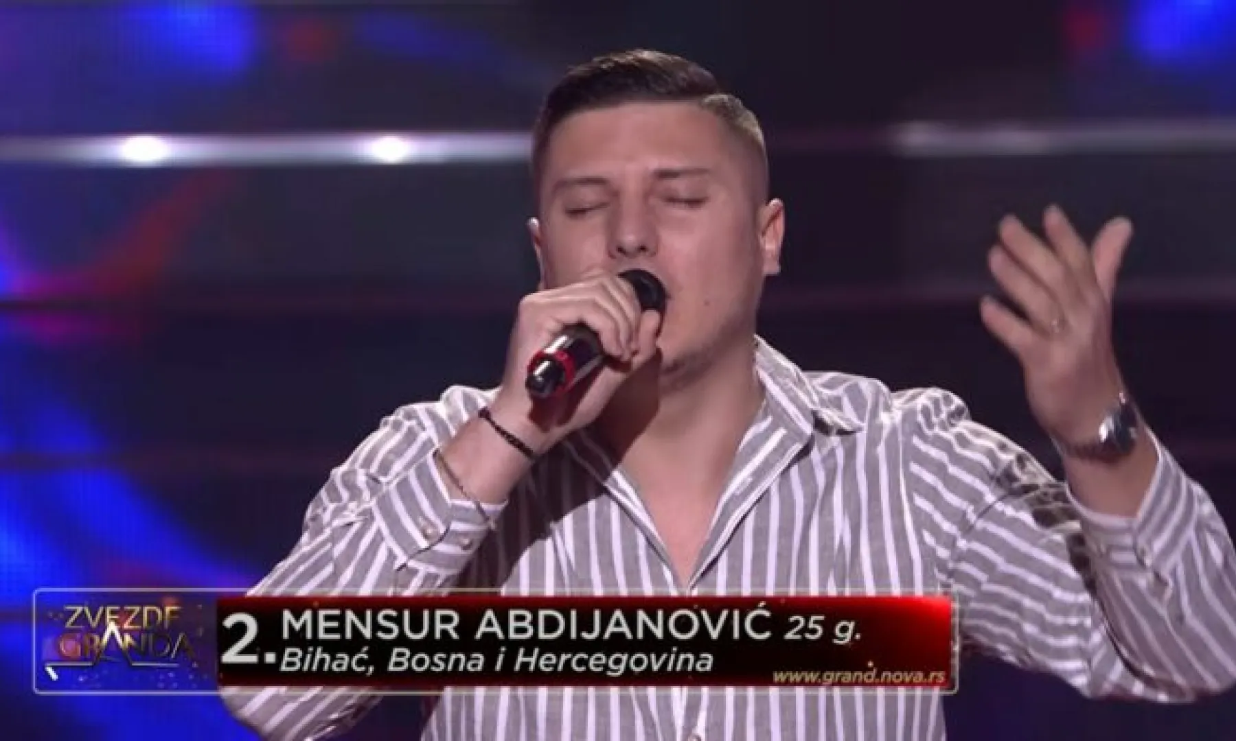Bišćanin Mensur Abdijanović prošao u peti krug „Zvezda Granda“