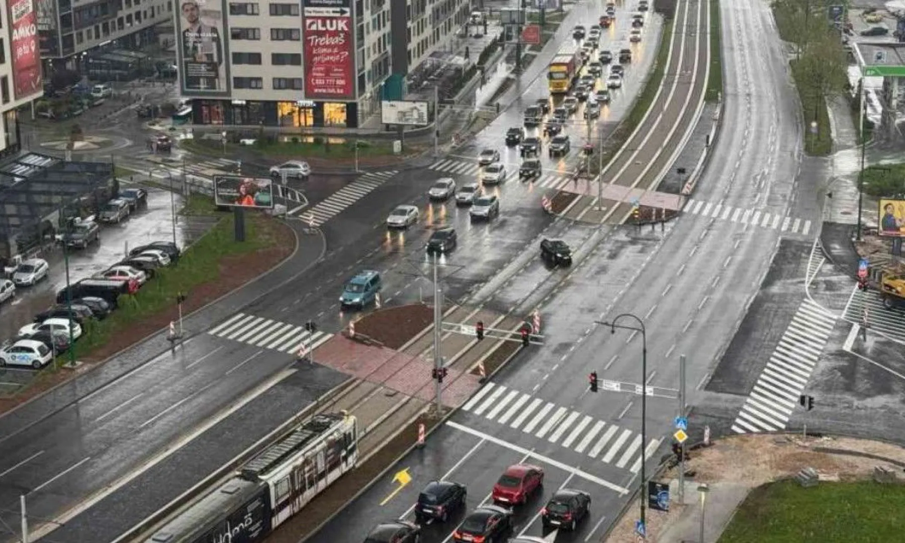 Raskrsnica na Stupu puštena u saobraćaj