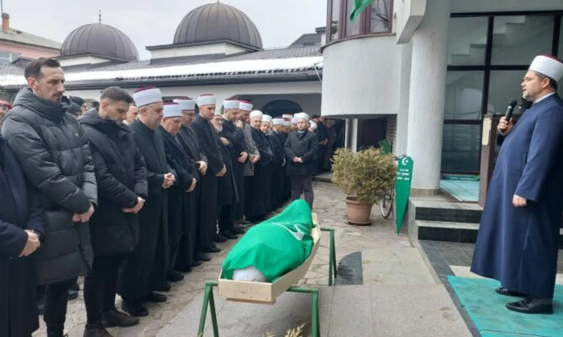 Sanski Most se oprostio od Hikmeta efendije Kaltaka