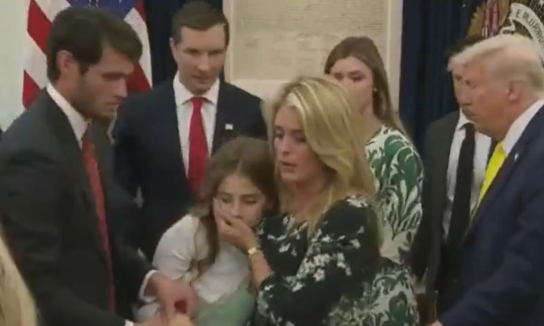Djevojčici pozlilo dok je Trump držao govor, press konferencija naglo završena