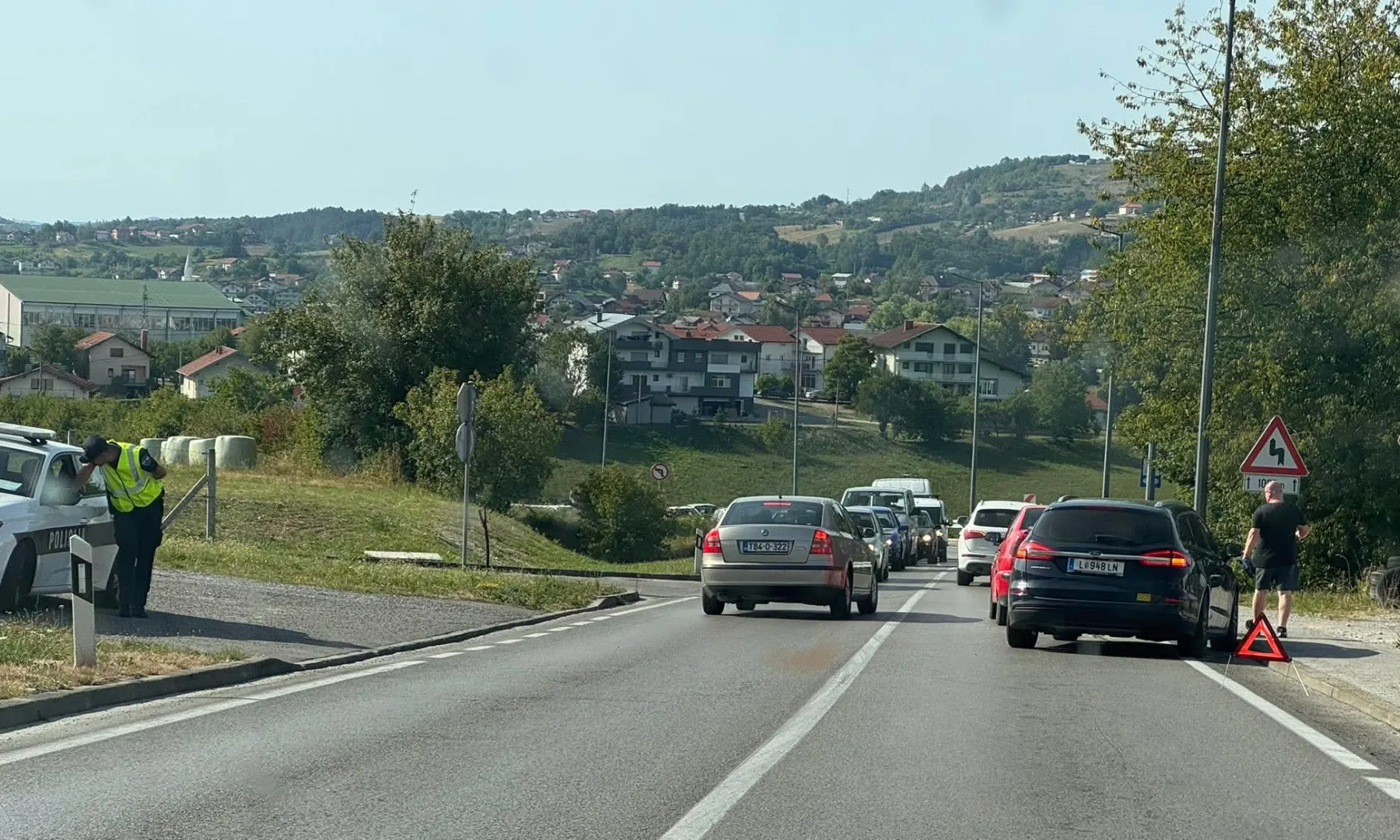 Saobraćajka u Šepićima - otežan saobraćaj | Cazin.NET