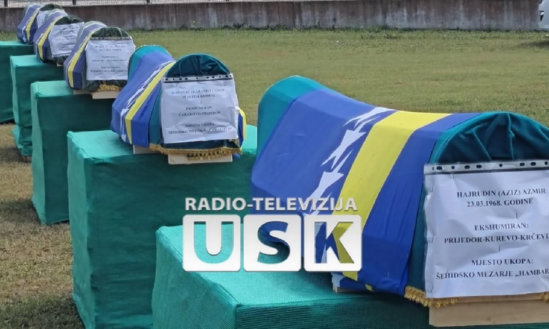 U Kamičanima održana komemoracija za pet žrtava ratnog zločina u Prijedoru i dolini rijeke Sane