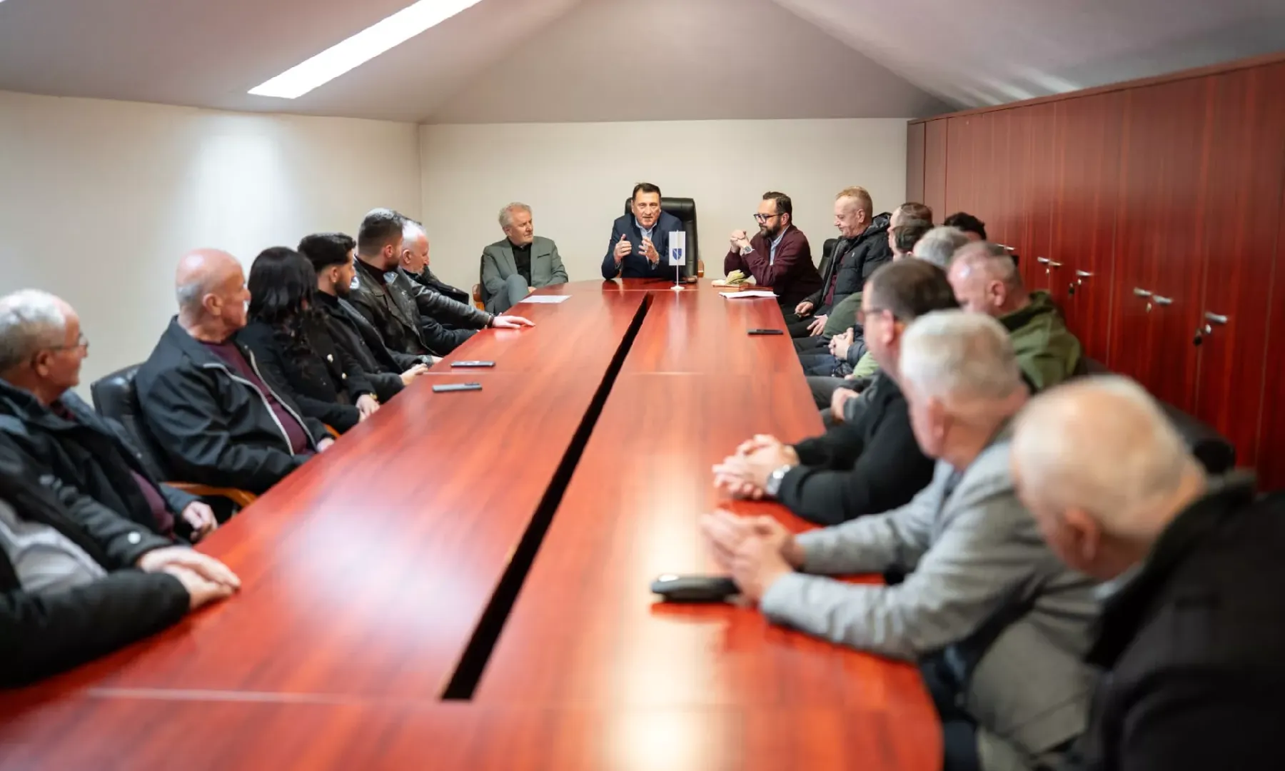 
                                    Livno: Lendo razgovarao s bošnjačkim predstavnicima vlasti, institucija i udruženja                                