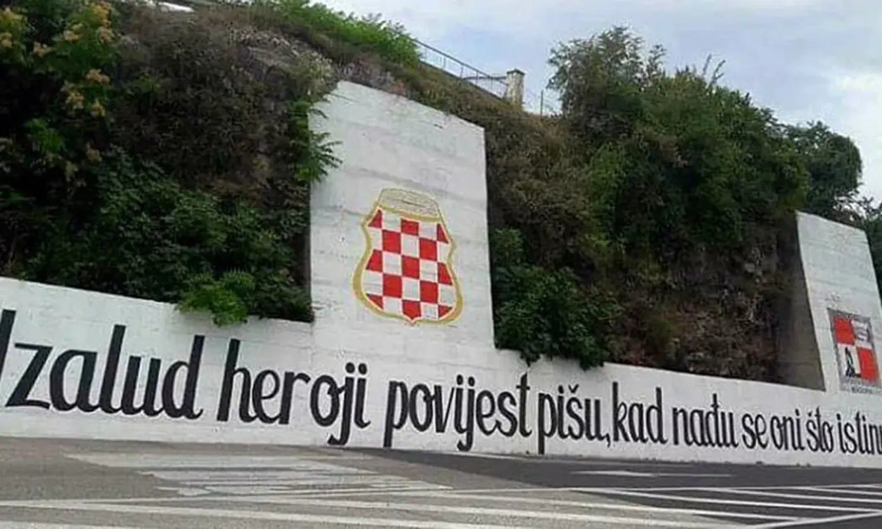 HDZ-ov direktor naredio uklanjanje grafita "Herceg-Bosni": "I 'Herceg-Bosnu' je uklonio HDZ"