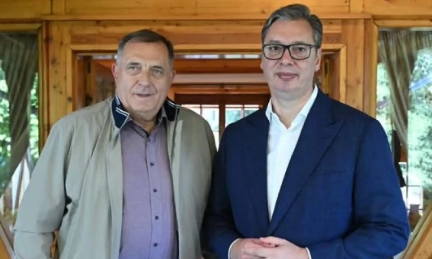 Vučić i Dodik sutra posjećuju manastir Rmanj, dočekuje ih episkop Sergije