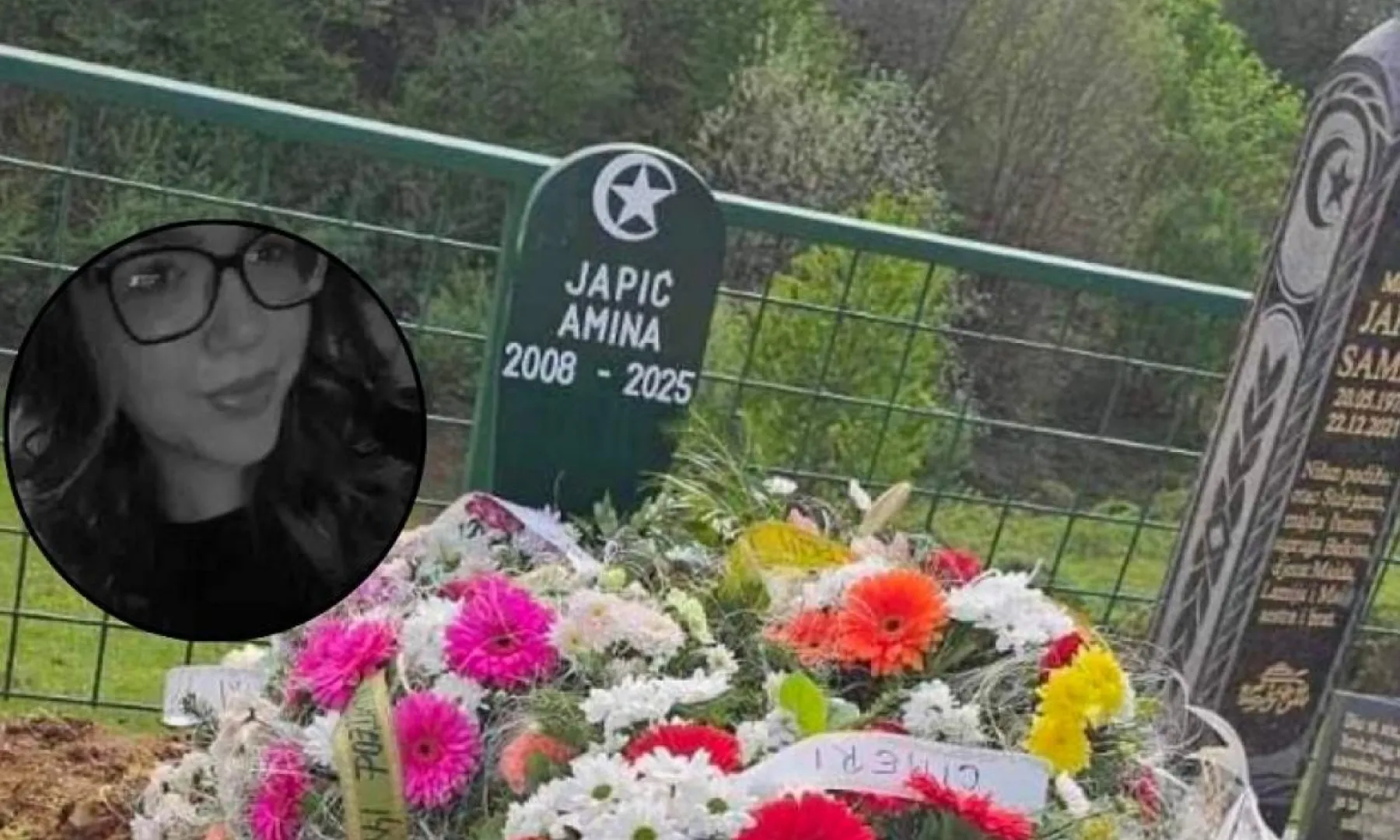 Cazin zavijen u crno: Brojni građani se oprostili od 17-godišnje Amine Japić