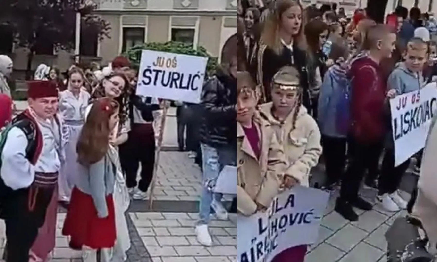 Cazin u znaku smotre učenika: Saobraćaj u centru blokiran