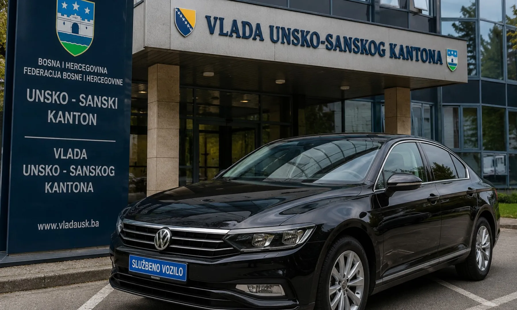 Vlada USK dodijelila ugovor za nabavku službenih vozila kompaniji "Una-Auto" d.o.o. za 362.600 KM