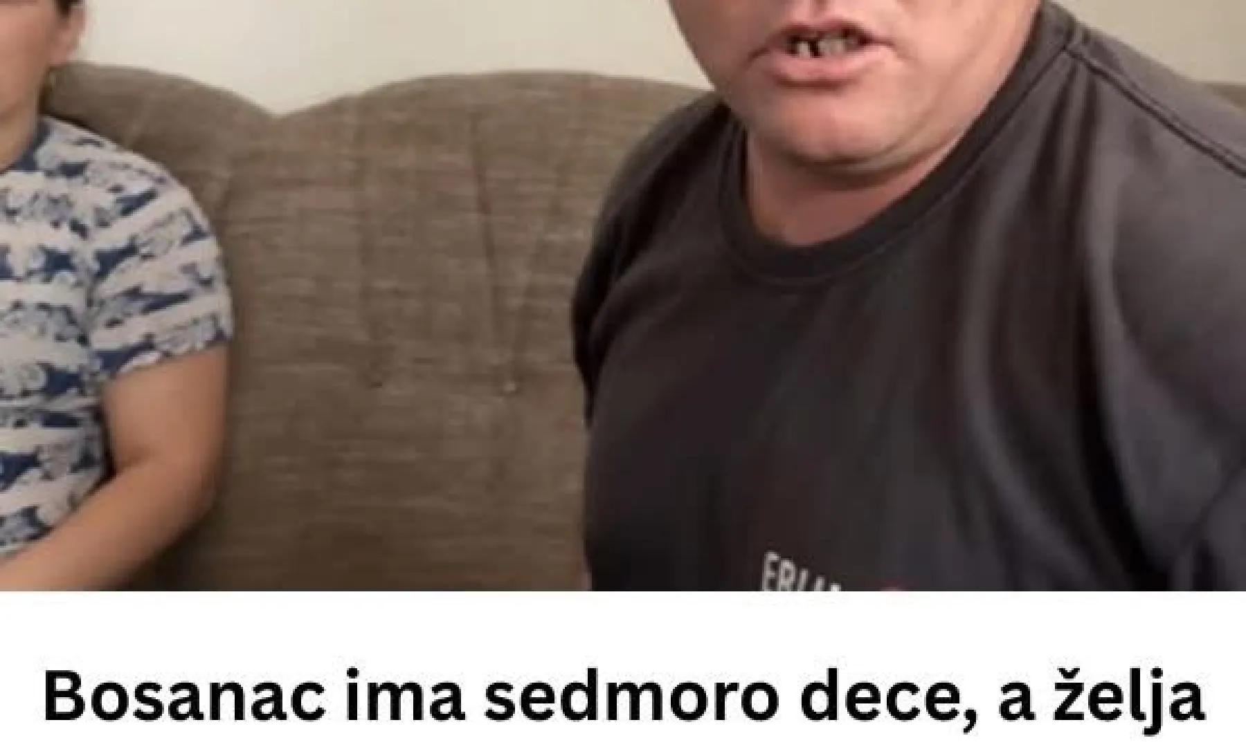 Bužimljanin ima sedmero djece sa suprugom, želi da mu druga žena rodi još: ‘Nađem je za dva dana’