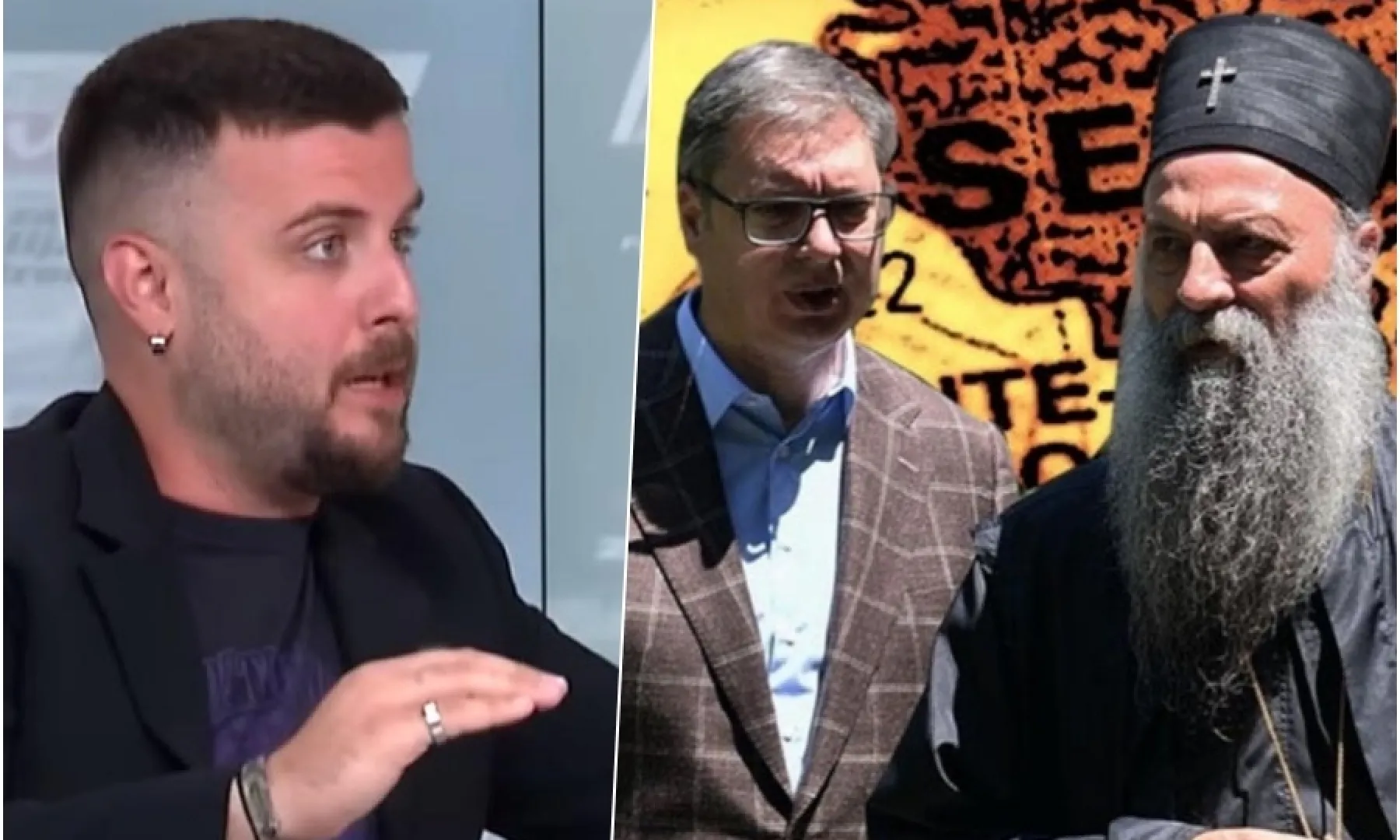 NIKOLA KRSTIĆ, IZ BEOGRADA: Na vlasti imamo ratne zločince, masovne, serijske i plaćene ubice, silovatelje, koljače, tajkuneriju, manijake u mantijama, koji imaju samo jedan cilj...