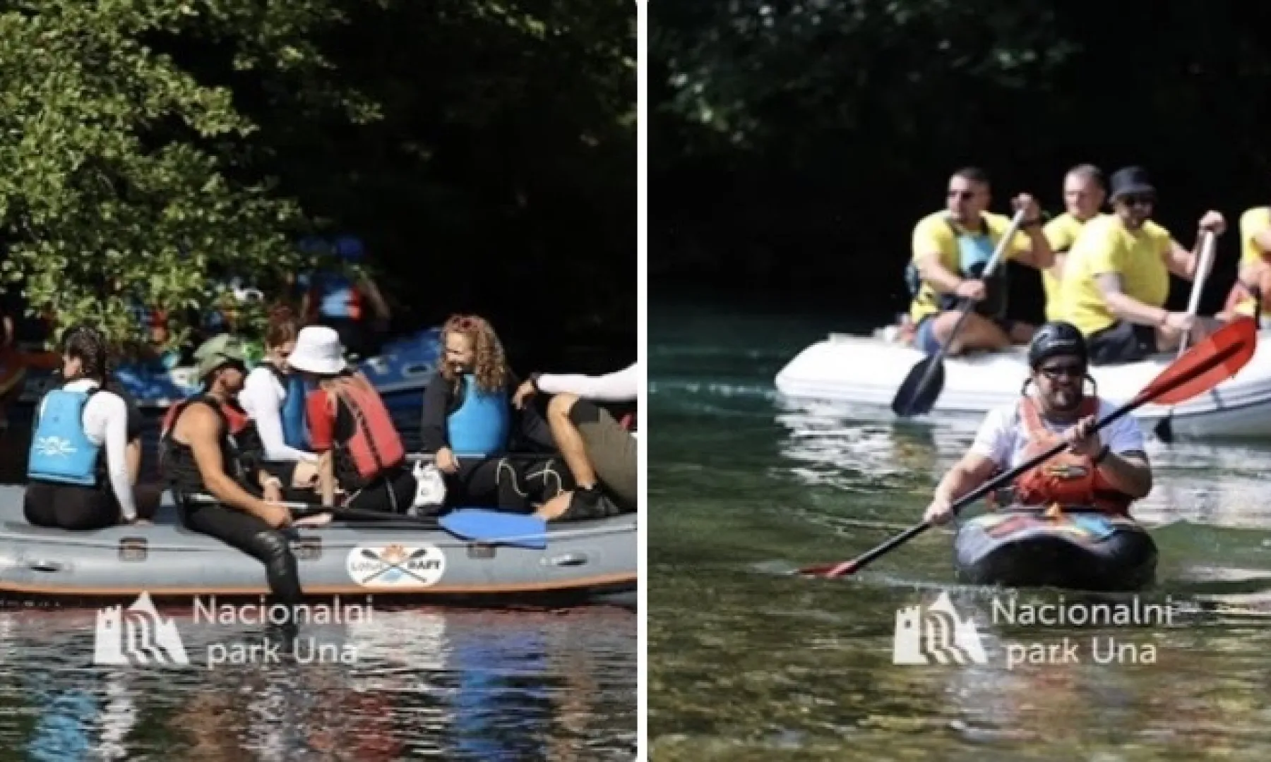 Jutros započela 52. Internacionalna turistička Una regata na rijeci Uni