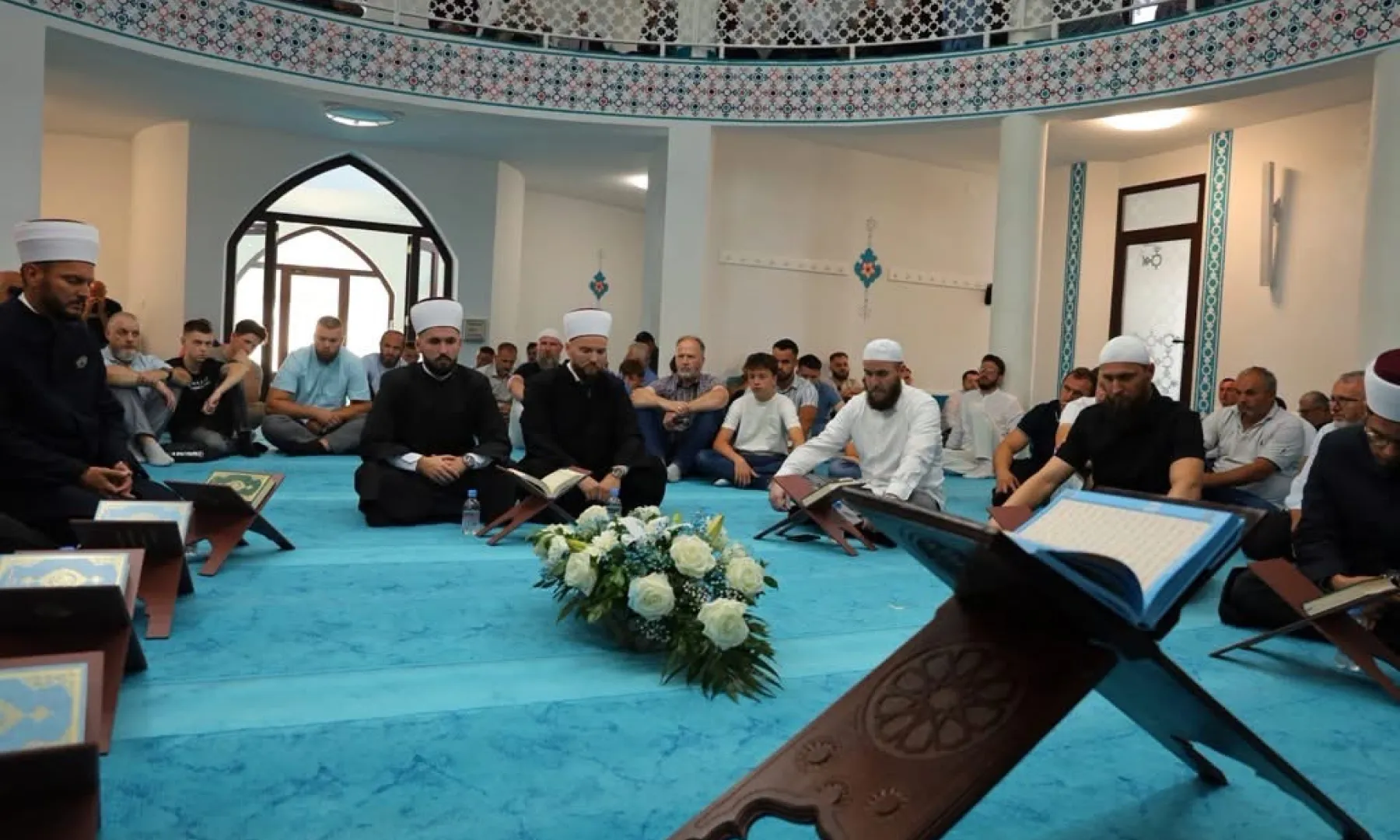 U Cazinu održana hafiska dova za Muhameda Tričića, petog hafiza u porodici
