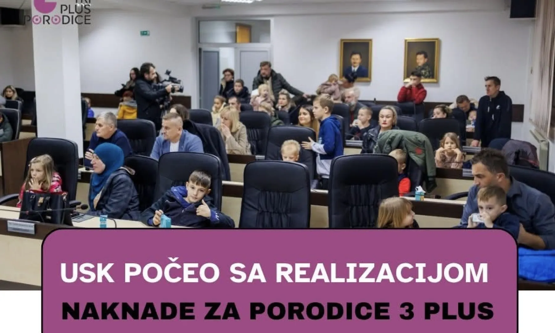 Roditelji u Unsko-sanskom kantonu mogu podnijeti zahtjeve za 150 KM mjesečno po djetetu za veće porodice