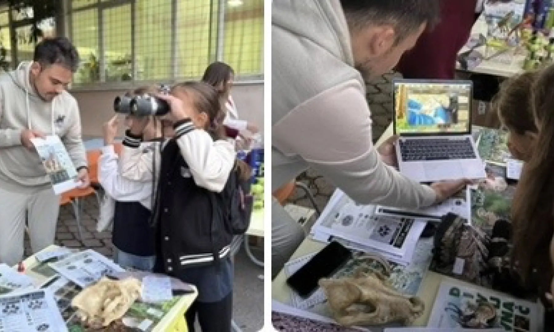 Bihać ugostio Evropsku noć istraživača, gdje su mladi učili o tragovima vuka, medvjeda i risa