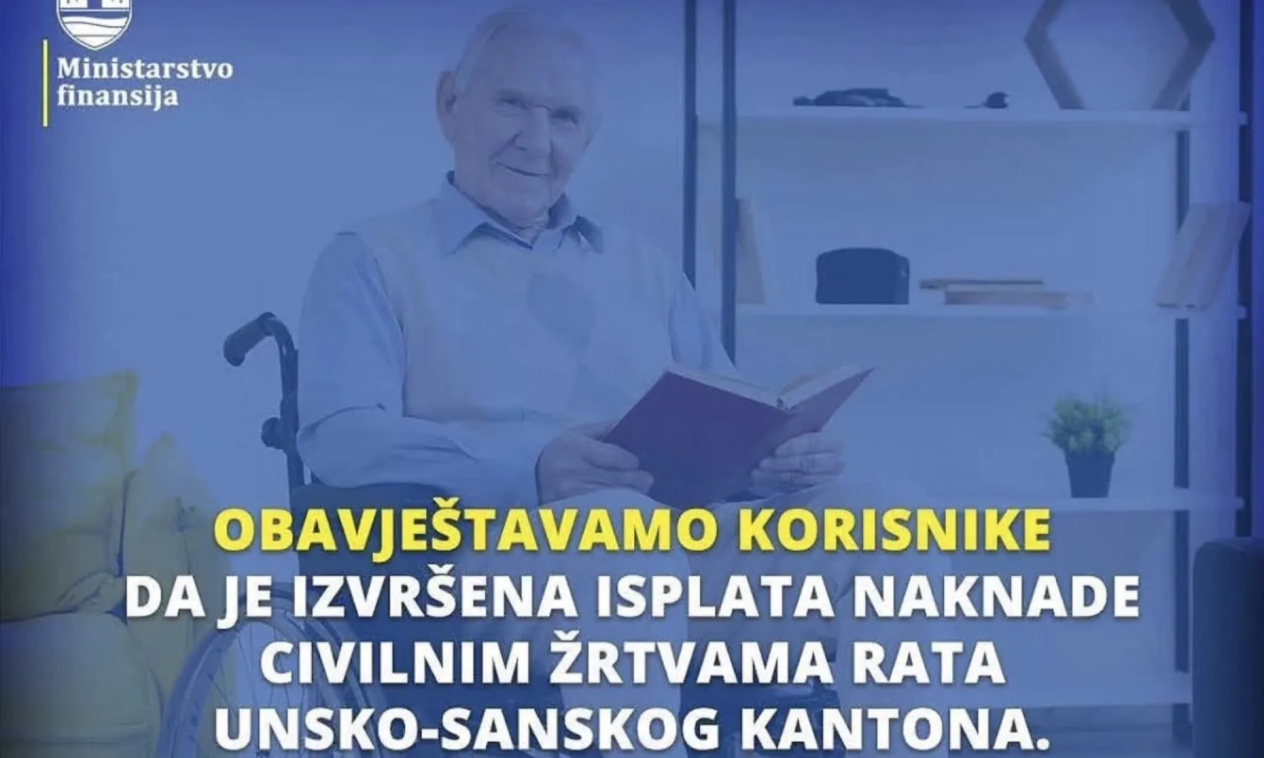 Dobre vijesti iz USK: Gotovo 560.000 KM isplaćeno za 1.496 korisnika, evo kome je novac namijenjen