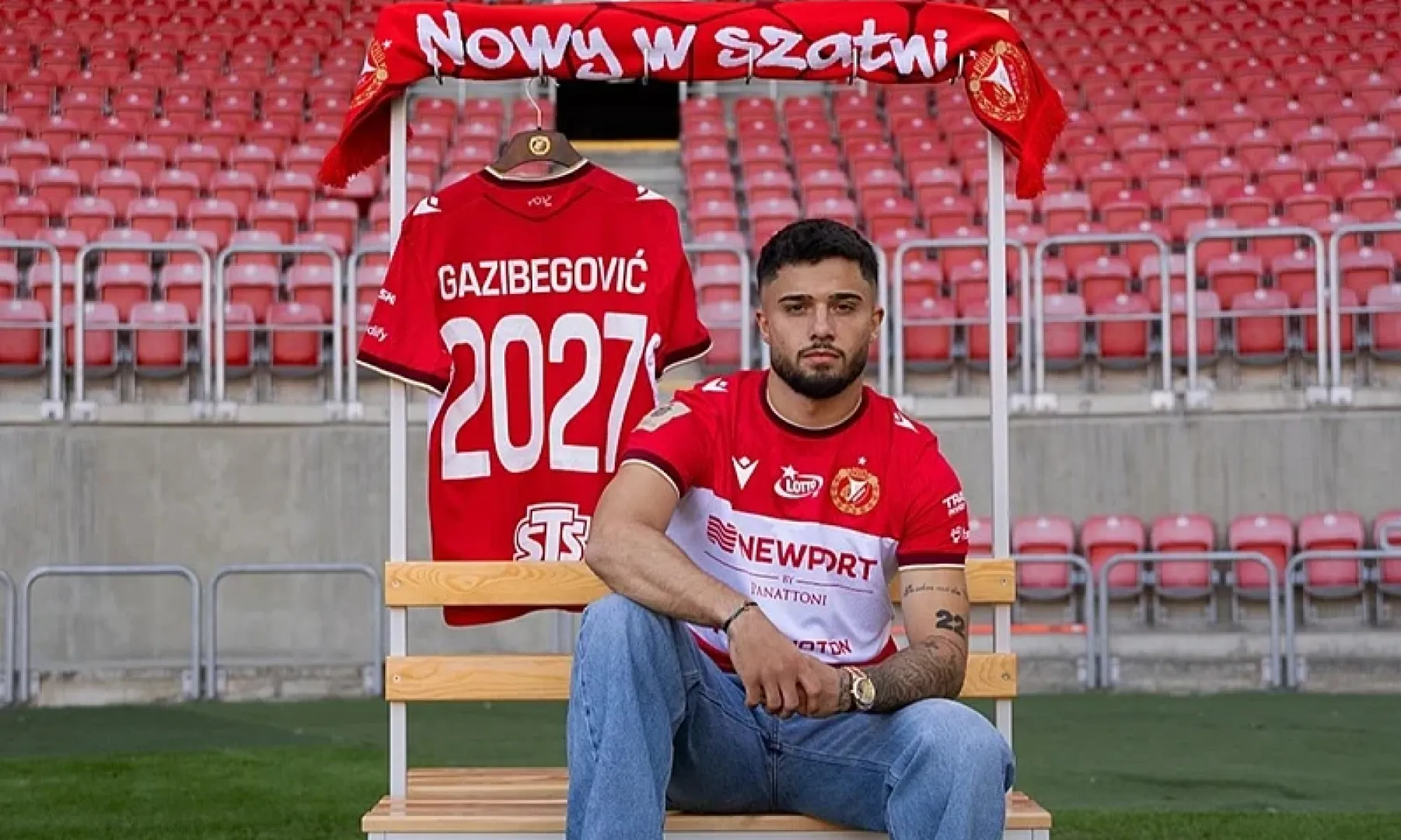 Jusuf Gazibegović prešao iz Kölna u Widzew Lodz na jednogodišnju pozajmicu