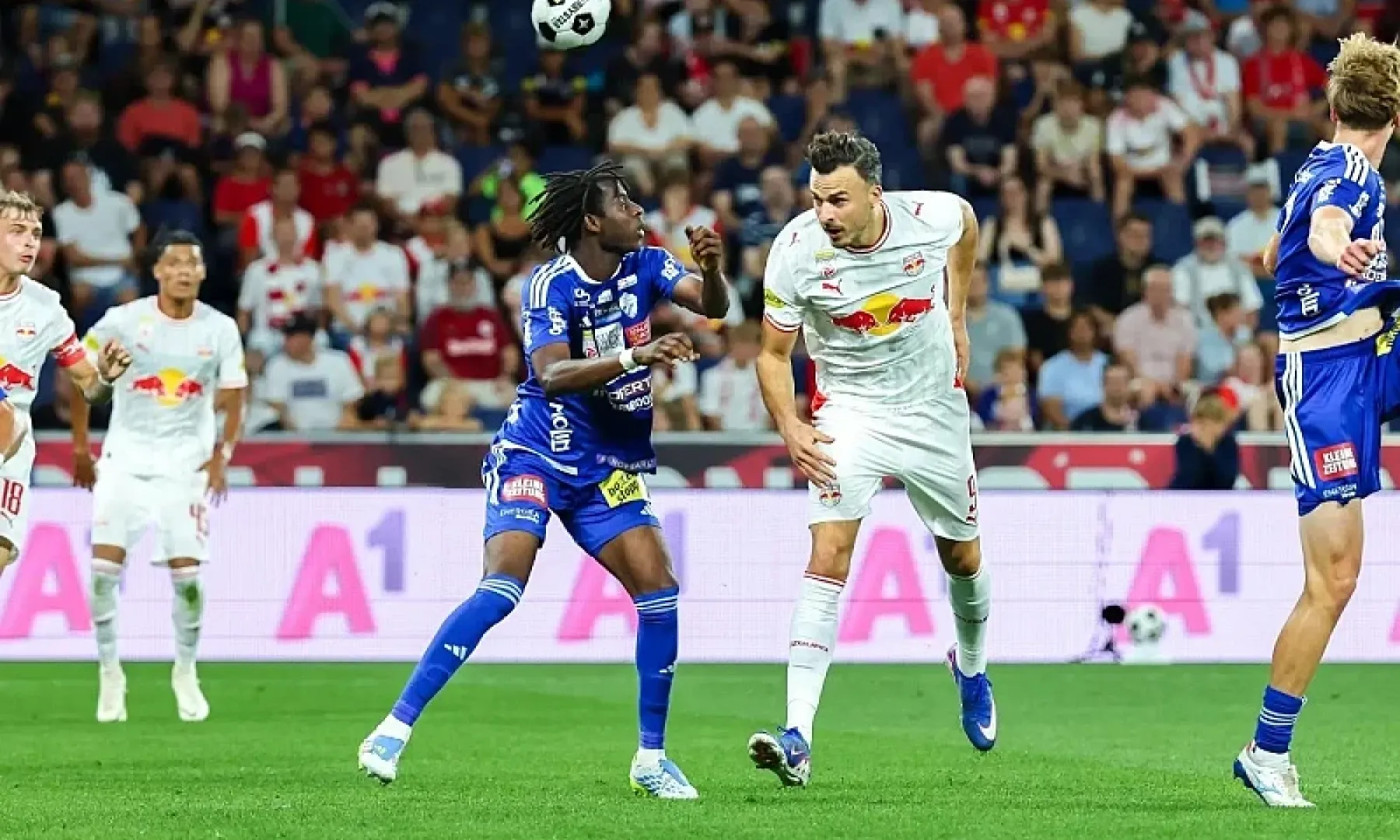 Haris Tabaković postigao odlučujući gol u evropskom debiju za Salzburg protiv Pafosa