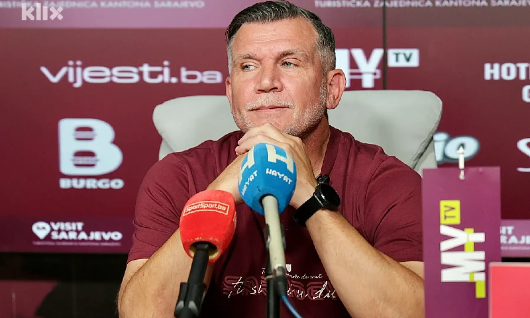 Trener Zekić najavljuje povratak Sarajeva na Koševo uz novu politiku oslanjanja na mlade igrače