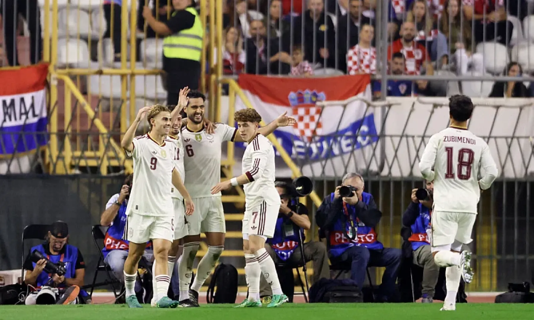 Hrvatska izgubila od Španije 2:1 u Splitu, Mikel Merino postigao pobjedonosni gol u 89. minuti utakmice
