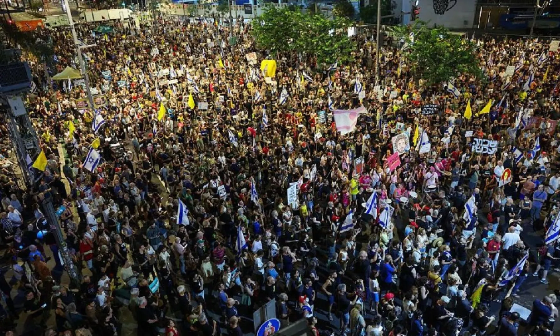 MASOVNI PROTESTI U TEL AVIVU: Pozivaju na hitan prekid rata u Gazi i oslobađanje talaca (VIDEO)