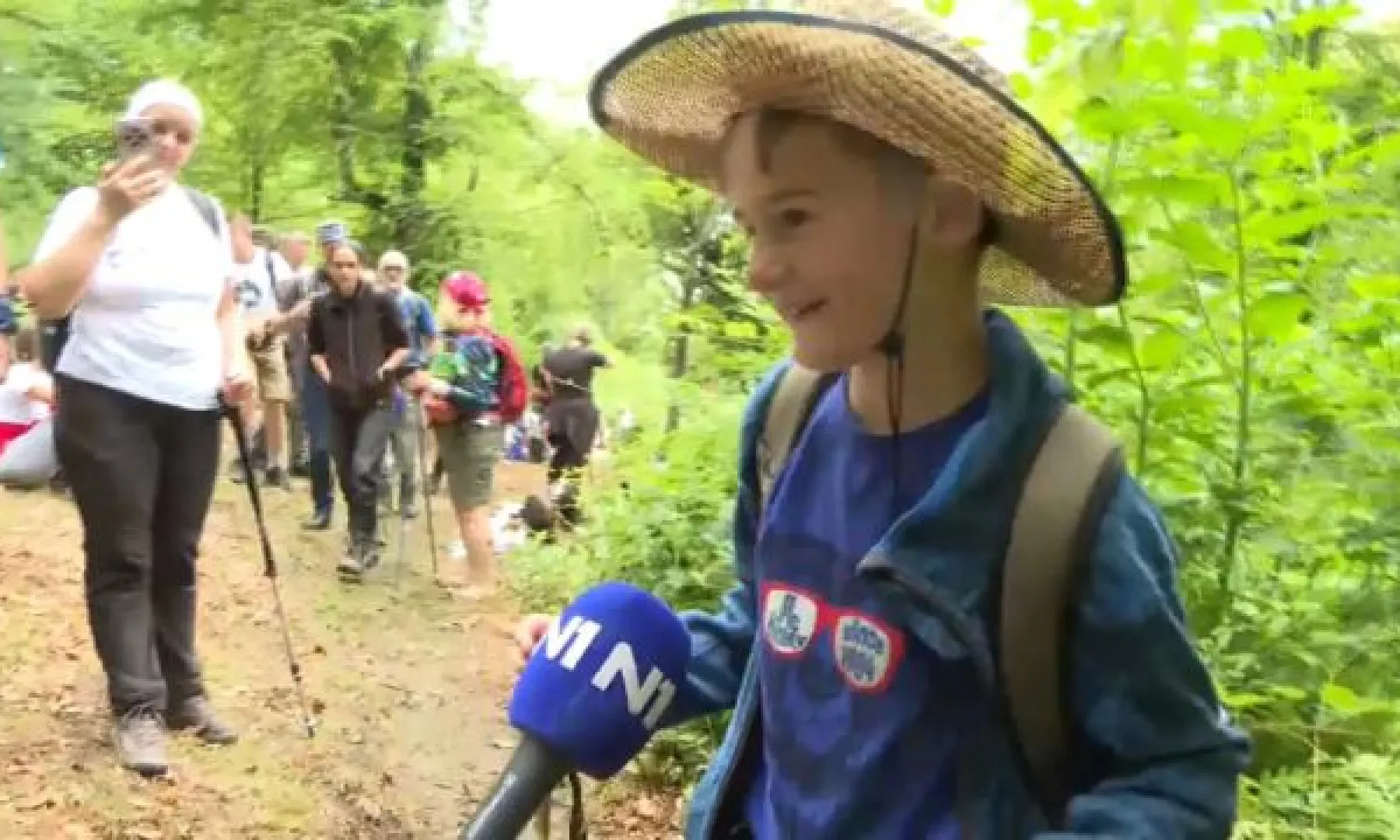 Hamid Dizdarević iz Krajine je najmlađi učesnik Marša mira: “Drago mi je što sam prešao ovaj put, pozivam vršnjake da isto učine”