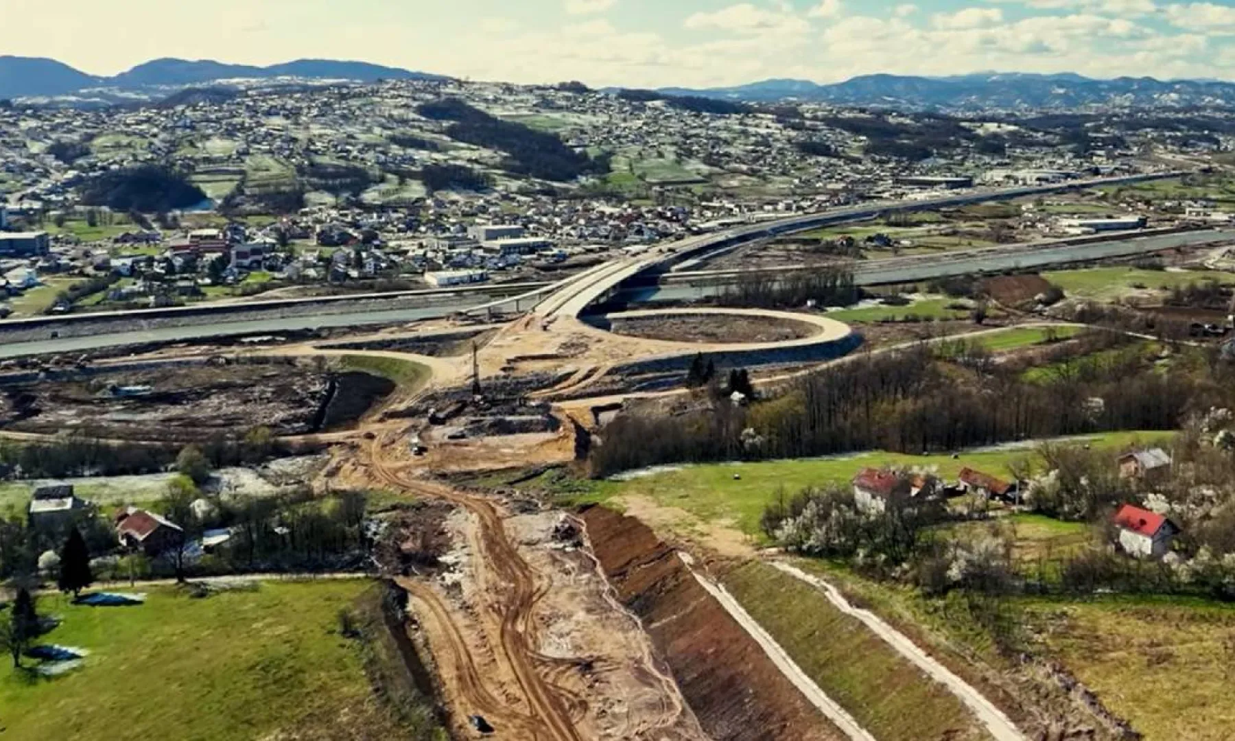 Pogledajte kako izgleda gradilište trase Koridora 5C