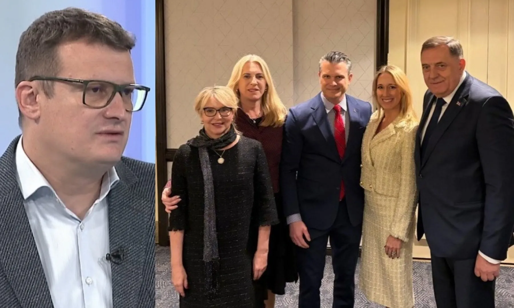 Marinko Božović kritikovao vlast Republike Srpske zbog ekonomskog pustošenja i lobiranja za treći entitet za Hrvate u SAD-u