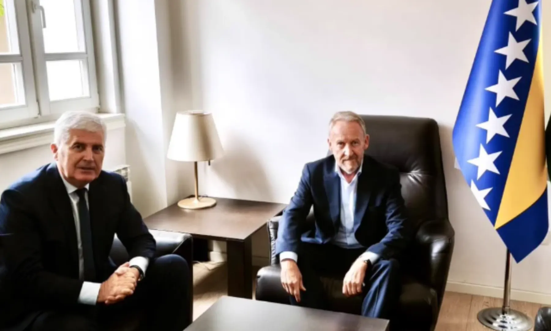 Čović i Izetbegović razgovarali o prioritetima formiranja vlasti u Bosni i Hercegovini nakon izbora 4. oktobra