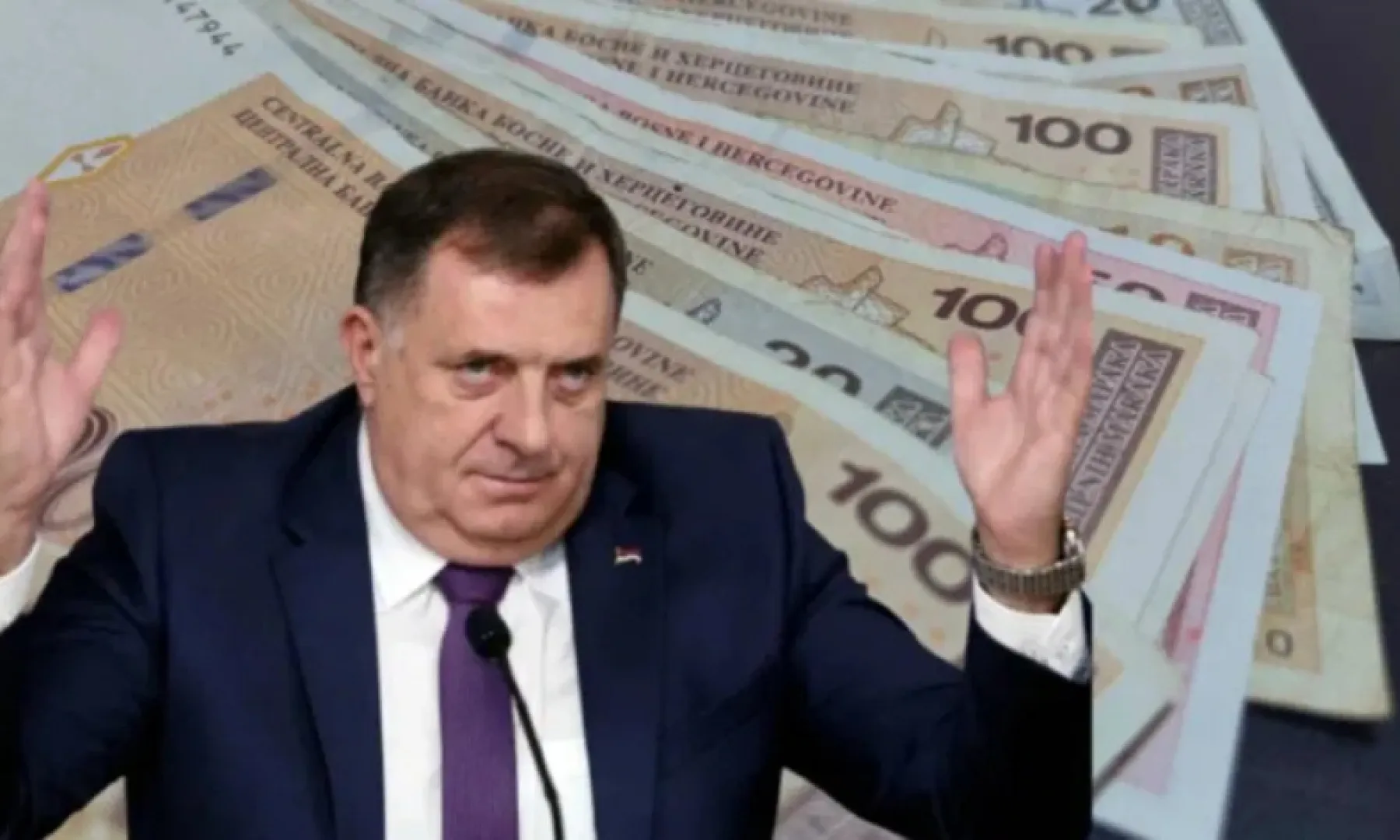 VLADA FBiH DIJELI NOVAC: Dodikovoj stranci 102.673 KM