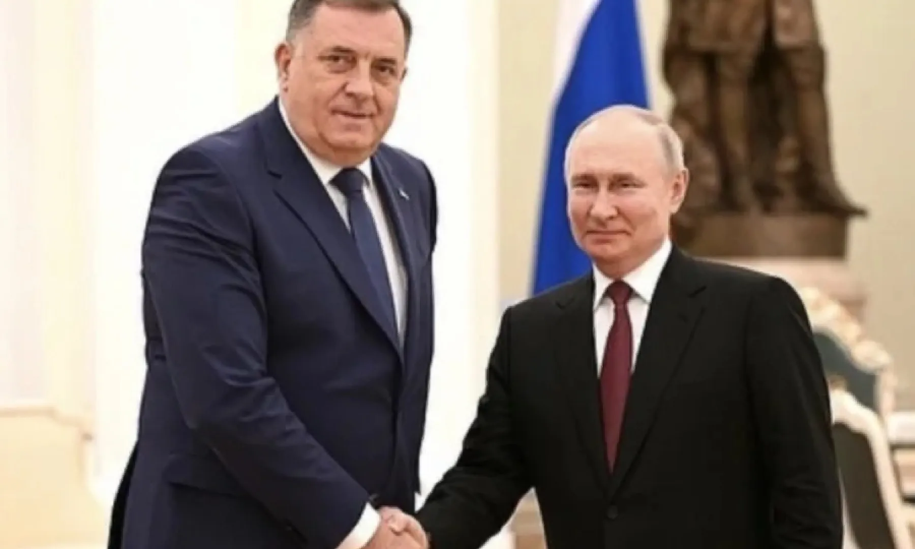 Dodikova politička bliskost s Moskvom ne prati rast ruskih investicija u BiH, podaci pokazuju opadanje