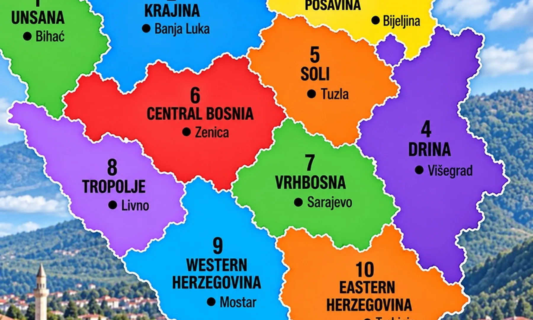 Günther Fehlinger predlaže ustavne reforme za Bosnu i Hercegovinu s 10 federalnih država i novim vladinim strukturama