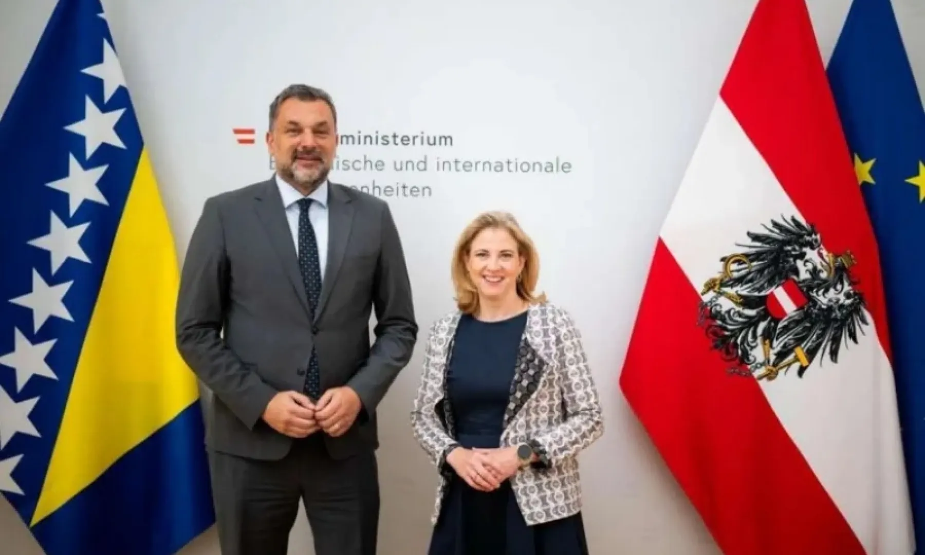 Konaković u Beču naglašava strateški cilj članstva BiH u EU i potrebu za jačanjem institucija