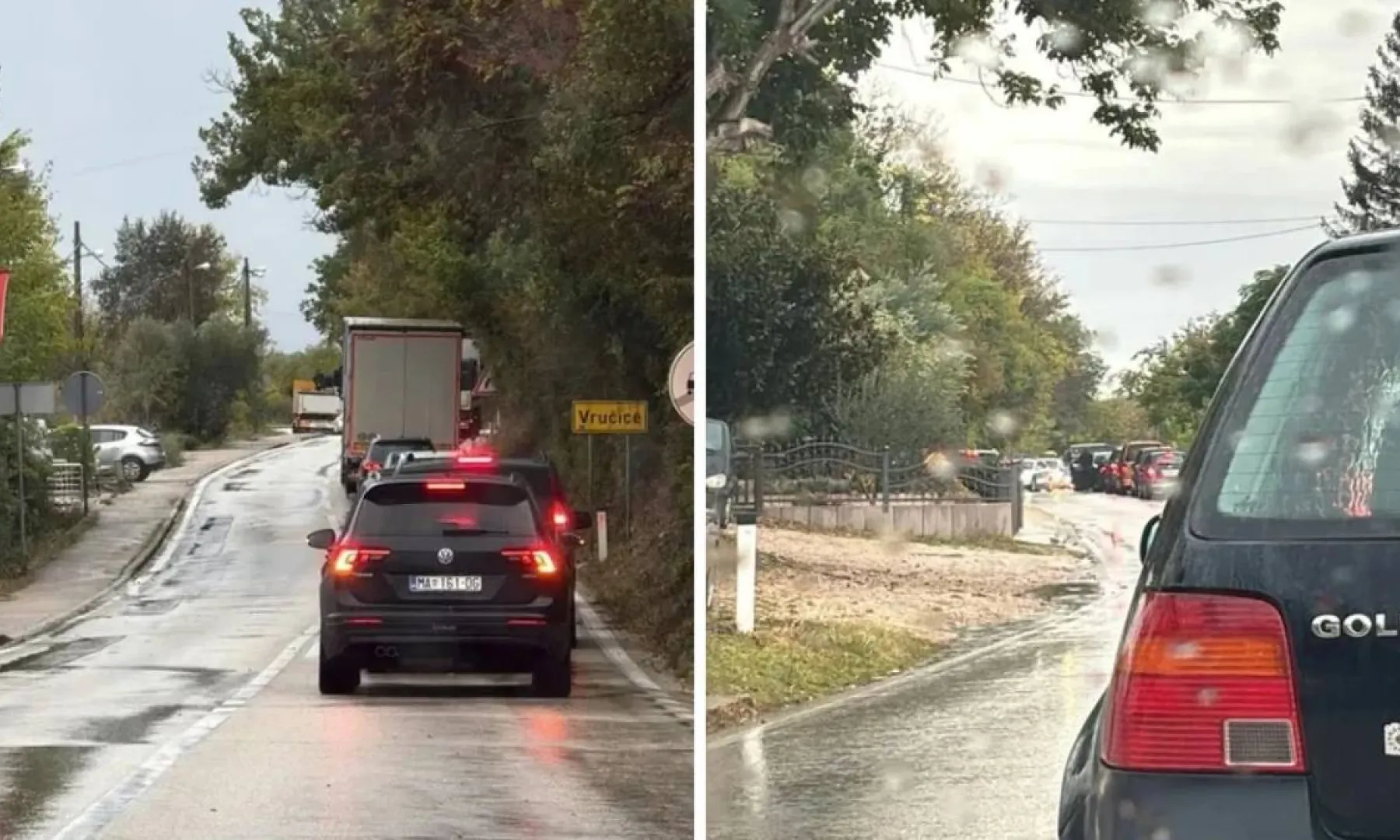 Saobraćajna nesreća kod Gruda: Mercedes G sletio s ceste, saobraćaj obustavljen dok policija izvršava uviđaj
