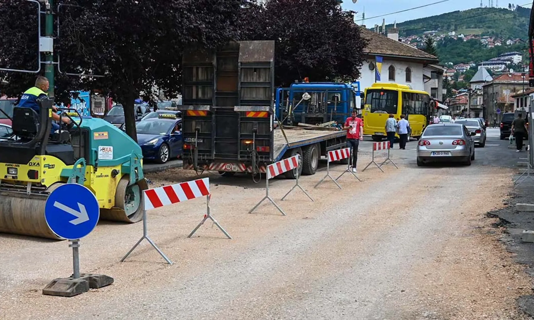 Tokom radova na ulici Safvet-beg Bašagića u Sarajevu otkrivene ljudske kosti