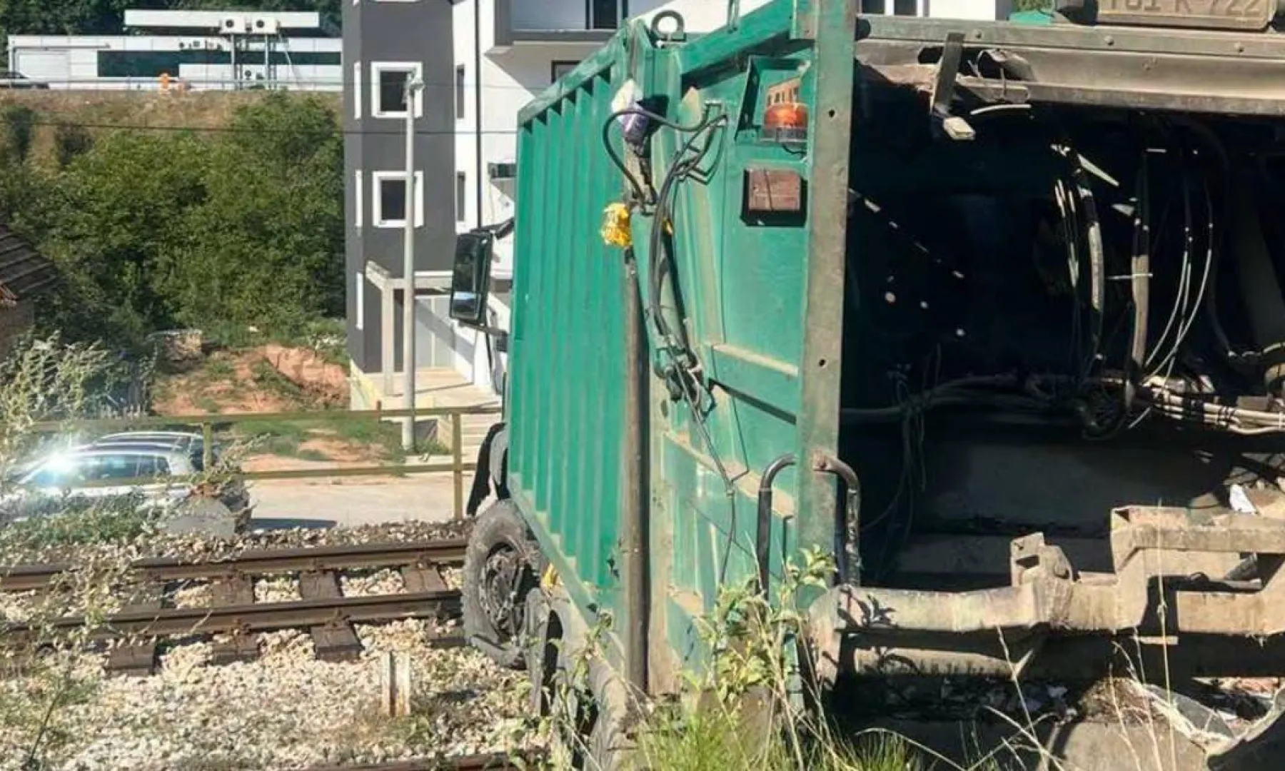 Vozač Mercedesa uhapšen u Vogošći zbog 2,30 promila alkohola nakon sudara s kamionom