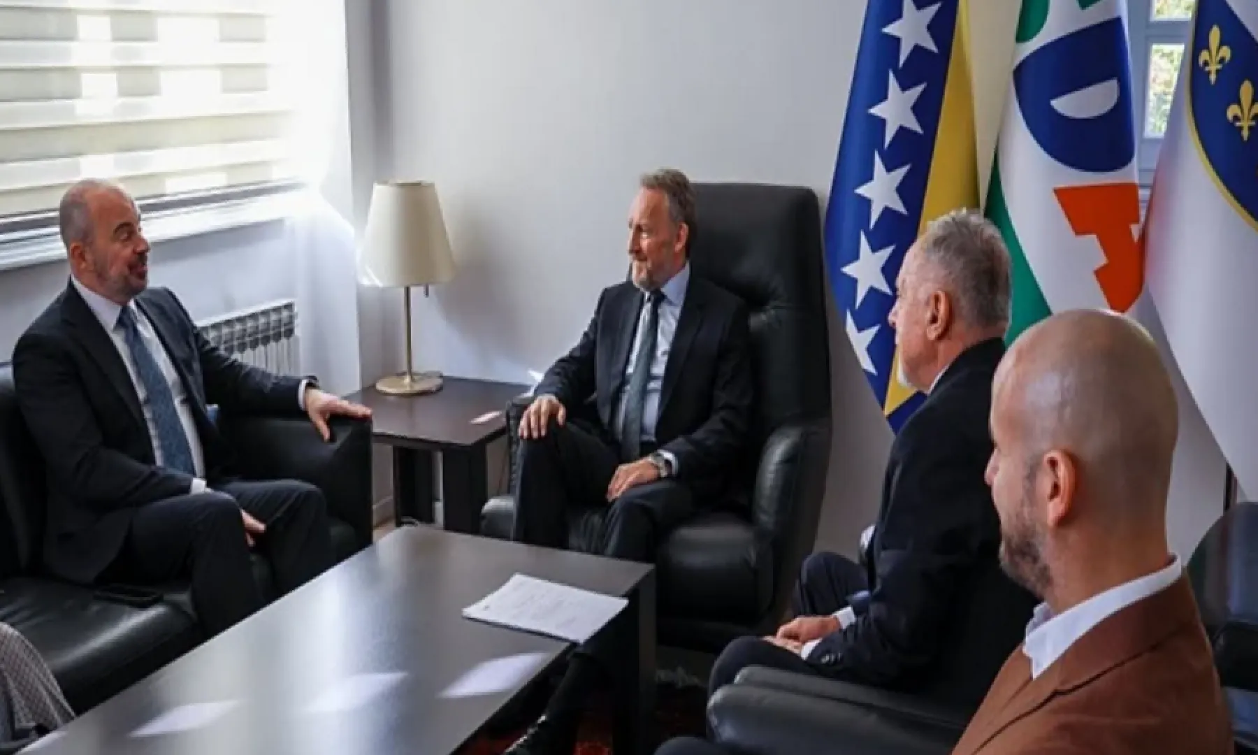 Izetbegović i Ginkel razgovarali o političkoj situaciji i ekonomskim pitanjima nakon Općih izbora u BiH