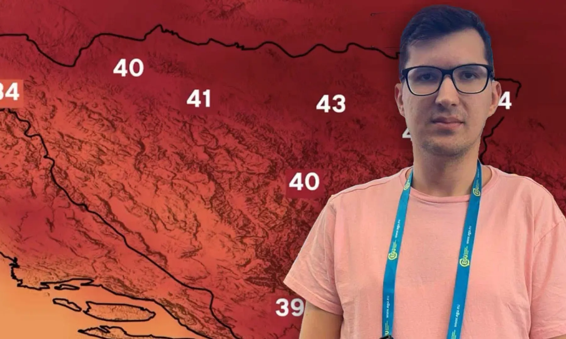 Nedim Sladić najavio mogućnost rekordnih temperatura u Bosni i Hercegovini sljedećeg petka